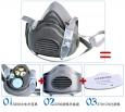 美國3M面部防護(hù)/面具眼罩3m-3200