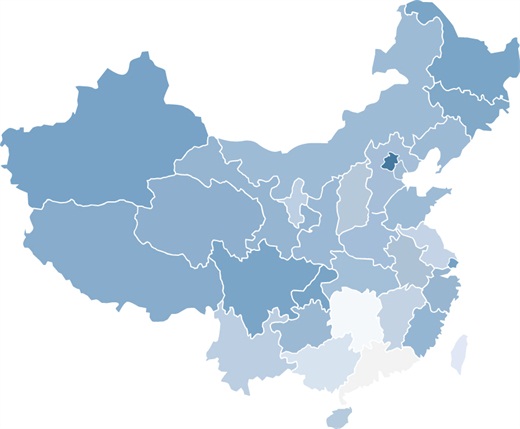 各地分布圖